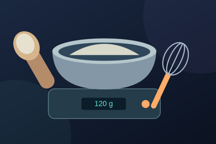 Why a Kitchen Scale Makes Baking Easier